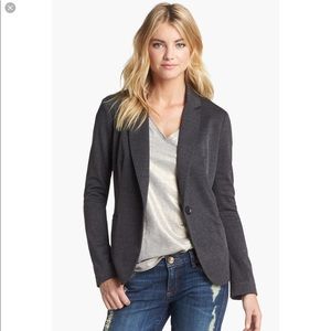 Olivia Moon Knit Blazer Gray (SP)